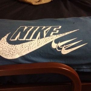 Blue Nike tshirt